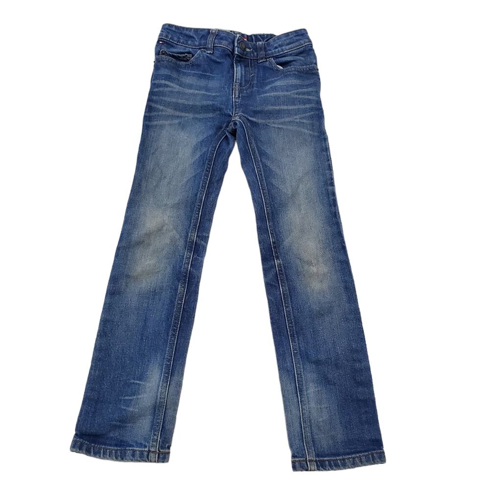 Tommy Hilfiger | Boy's Skinny Distressed Jeans with Adjustable Waist